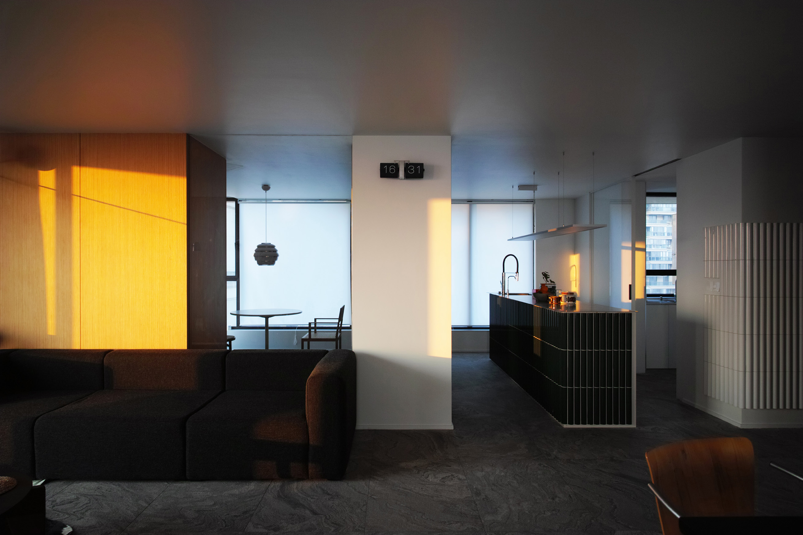 House S main interior